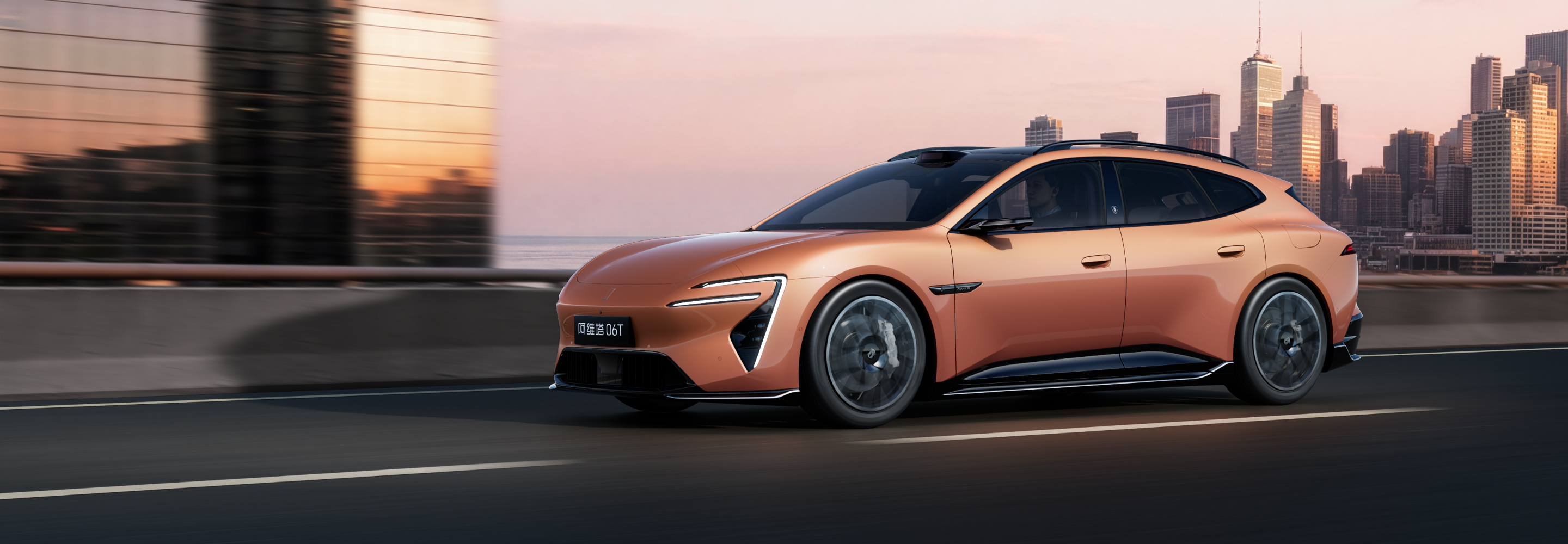 Электромобили Avatr 06T EV из Китая